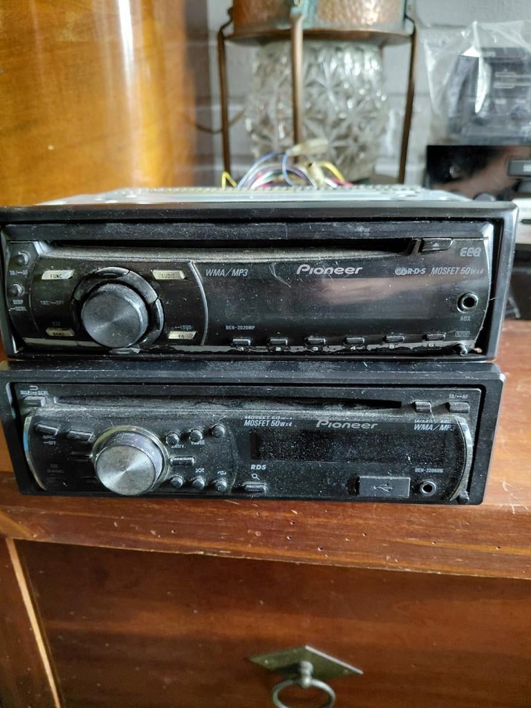 2x pioneer radio, Ophalen