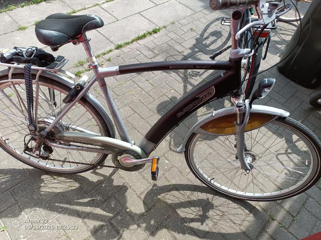 Batavus Padova Easy E-bike - Remmen werken, fietst licht, Fietsen en Brommers, Ophalen, Gebruikt, Batavus