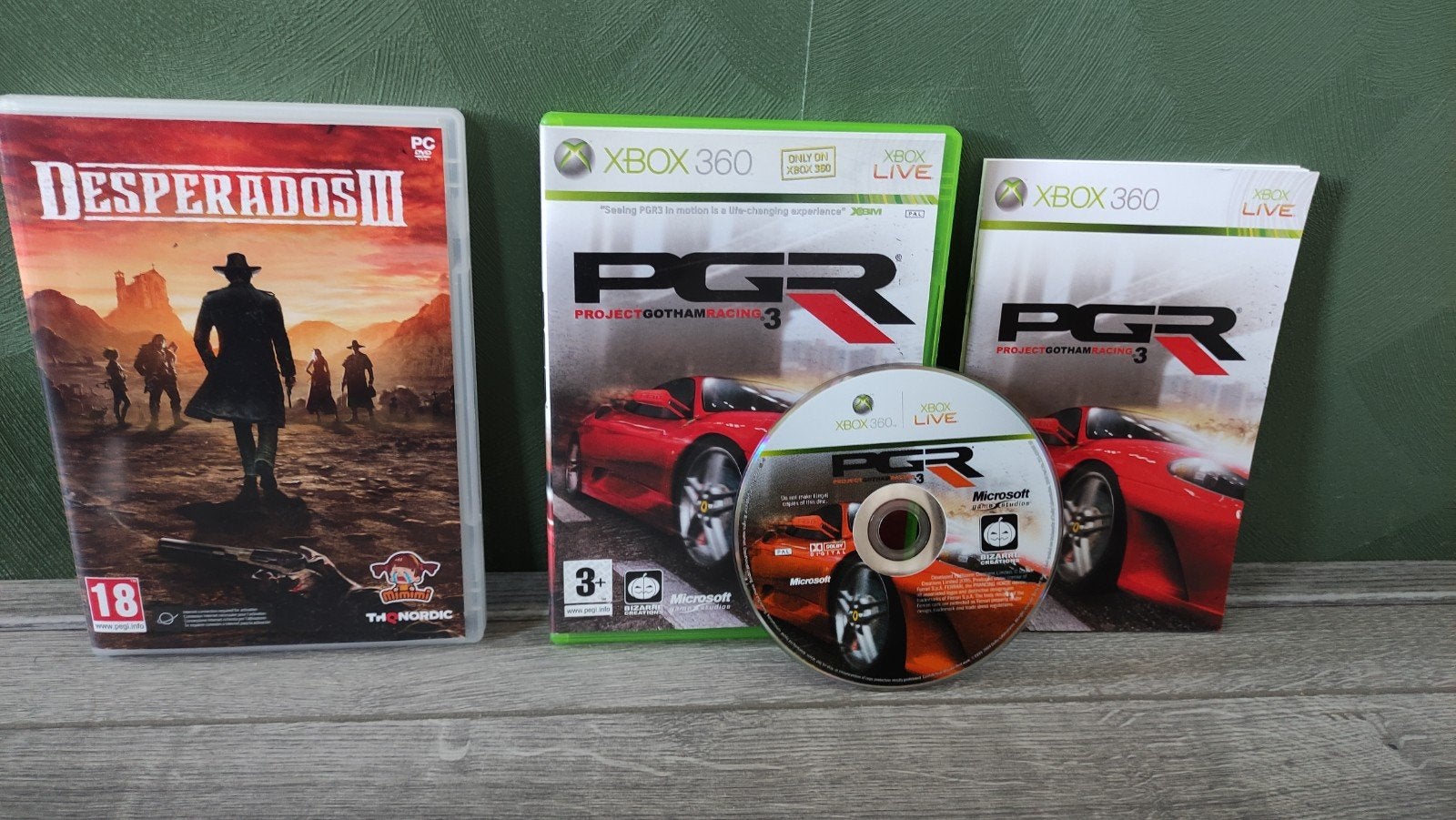 Project Gotham racing xbox 360 en gratis desperados 3 pc, 1 speler, Racen en Vliegen, Ophalen of Verzenden, Zo goed als nieuw