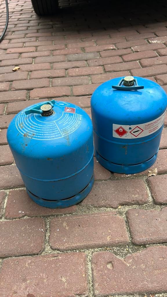 Campingaz 907 flessen 2,75kg, Caravans en Kamperen, Ophalen, Gebruikt