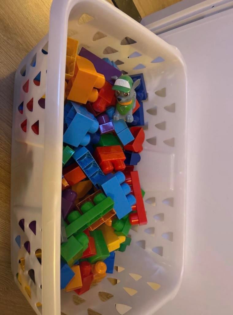 Mega Bloks - Zo goed als nieuw, inclusief Paw Patrol figuur, Ophalen of Verzenden, Zo goed als nieuw, Megabloks