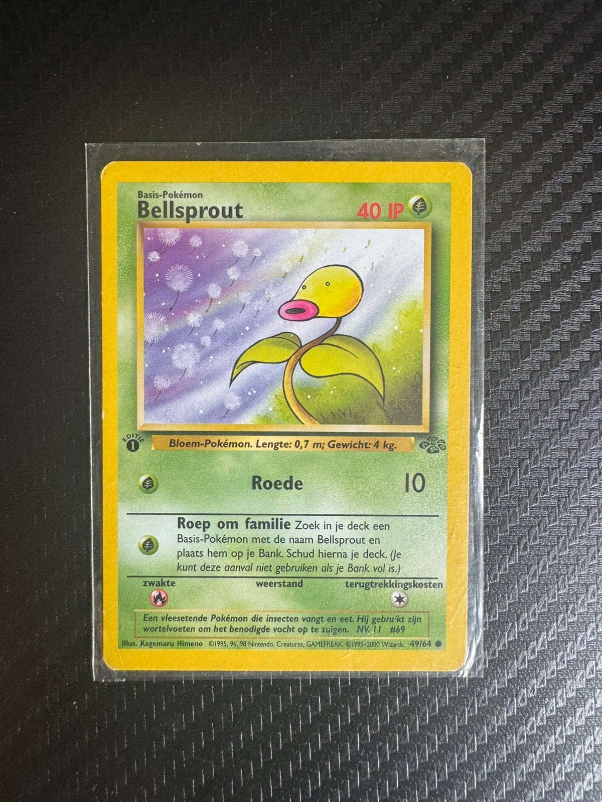 Bellsprout first edition (NL kaart), Ophalen of Verzenden, Zo goed als nieuw