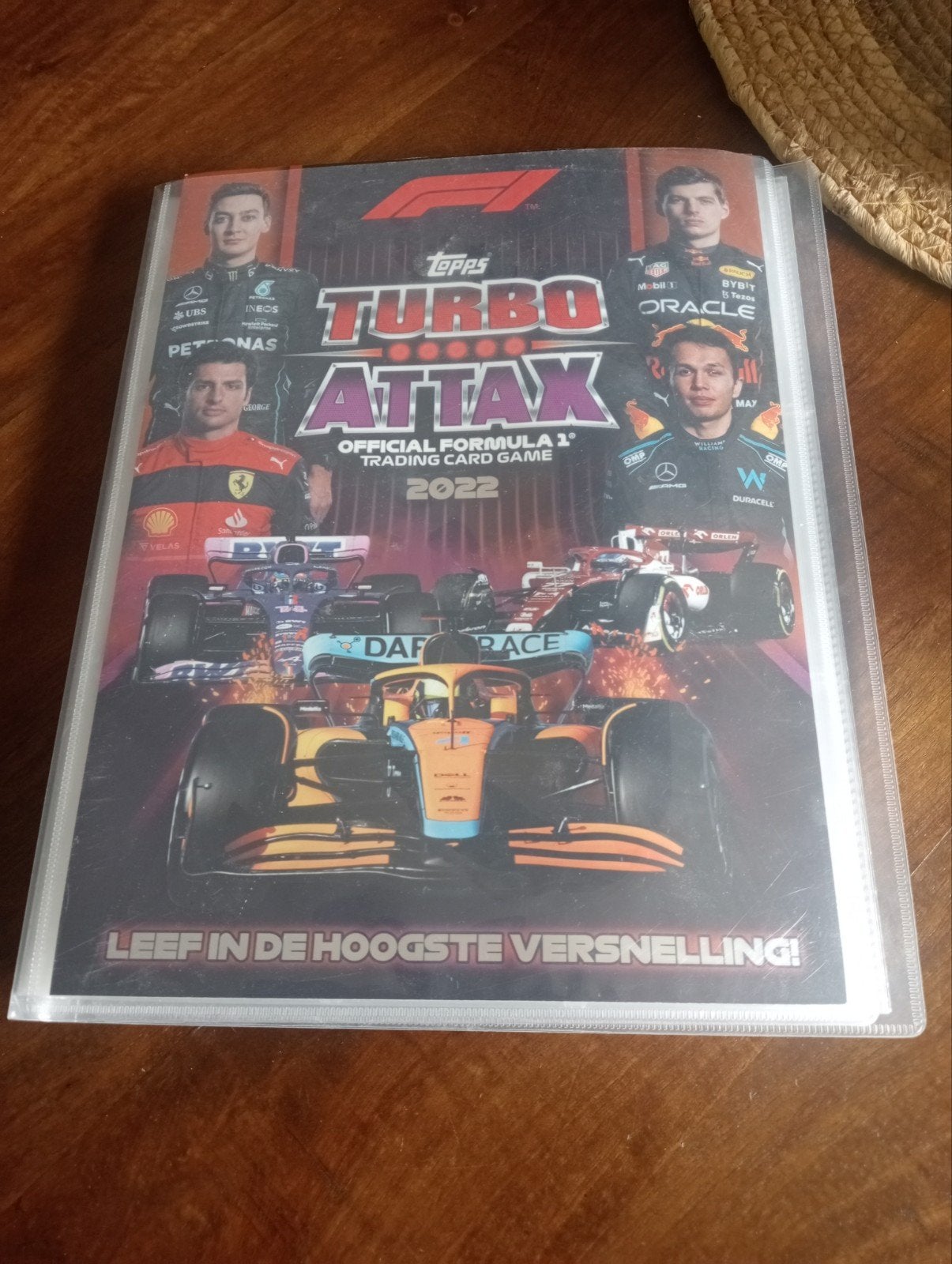 Topps..Turbo Attax...map met veel kaartjes..2022, Ophalen of Verzenden, Meerdere plaatjes