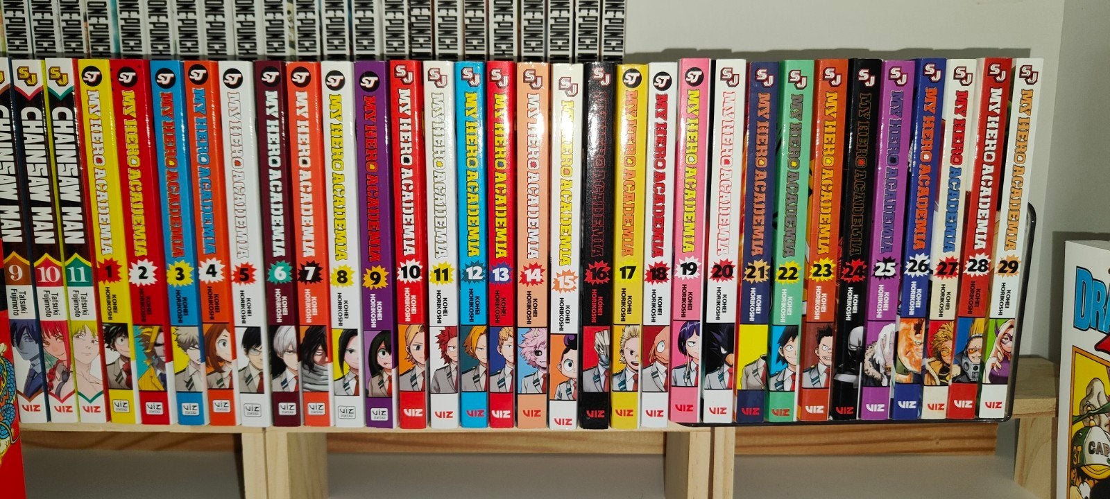 Manga My Hero Academia vol 1-29, Boeken, Meerdere comics, Ophalen of Verzenden, Zo goed als nieuw, Japan (Manga)