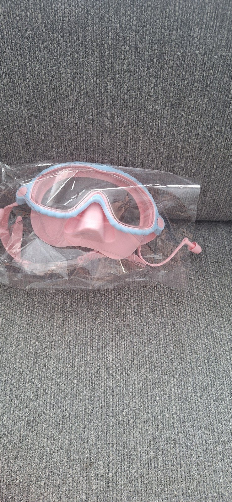 nieuwe duikbril met oordopjes en dichte neus, Ophalen of Verzenden, Nieuw, Snorkelmasker