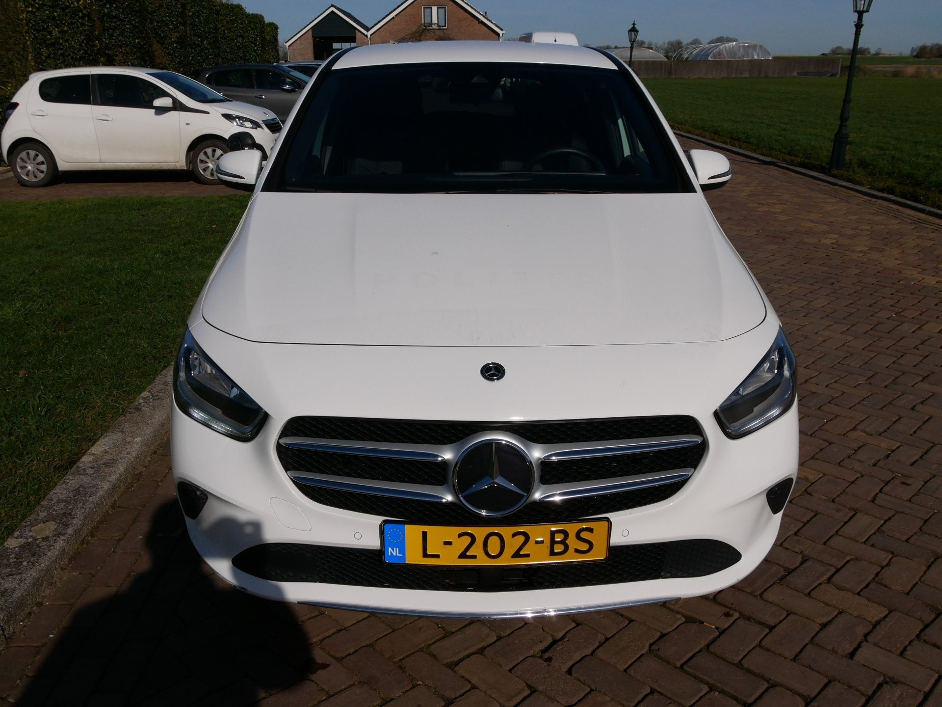 Mercedes-Benz B-klasse 200d AUT AC 2021 * EX POLICE MARGE CA, Stof, Gebruikt, 4 cilinders, 150 pk