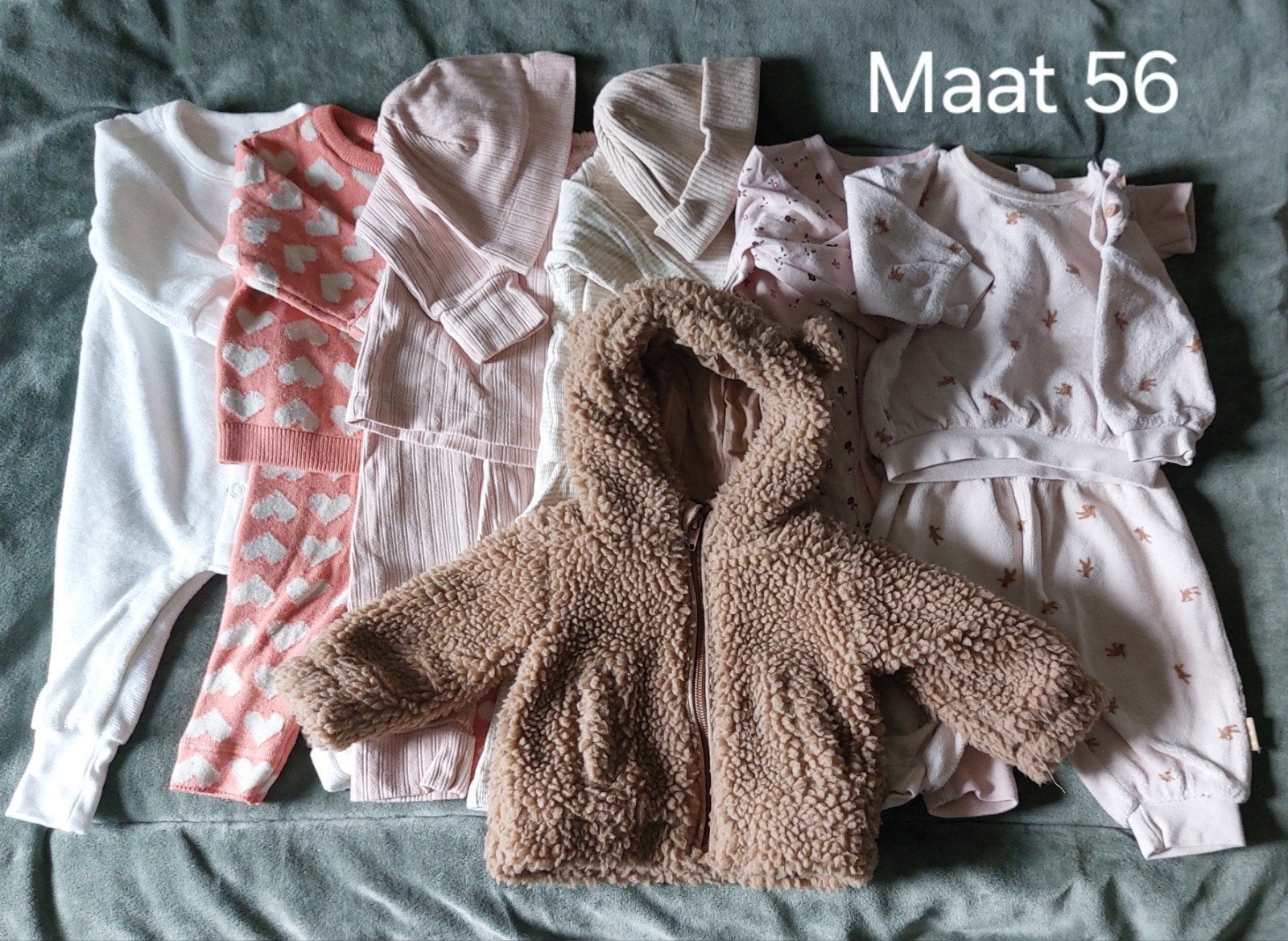 Babykleding maat 56, Kinderen en Baby's, Babykleding | Maat 56, Ophalen of Verzenden, Gebruikt, Meisje, Pakje