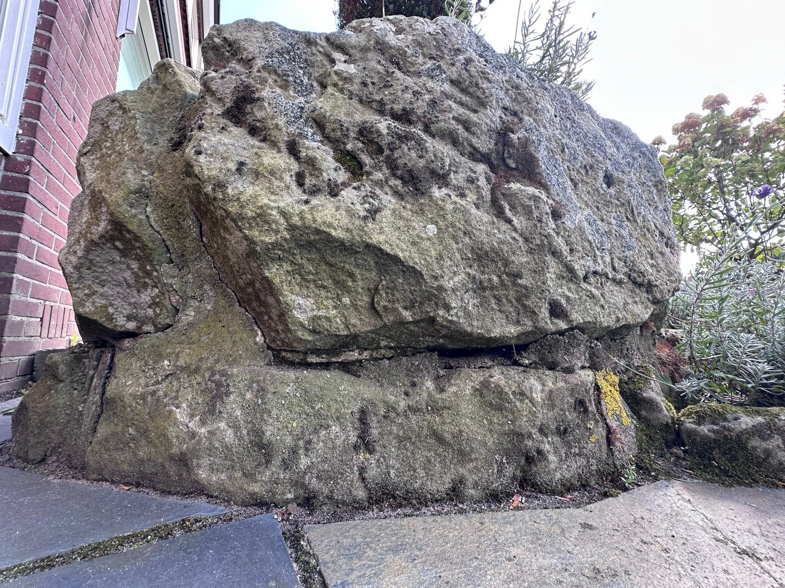Zware Bentheimer zandsteen elementen – 20+ stuks, Tuin en Terras, Ophalen, Gebruikt, 100 cm of meer, Overige vormen
