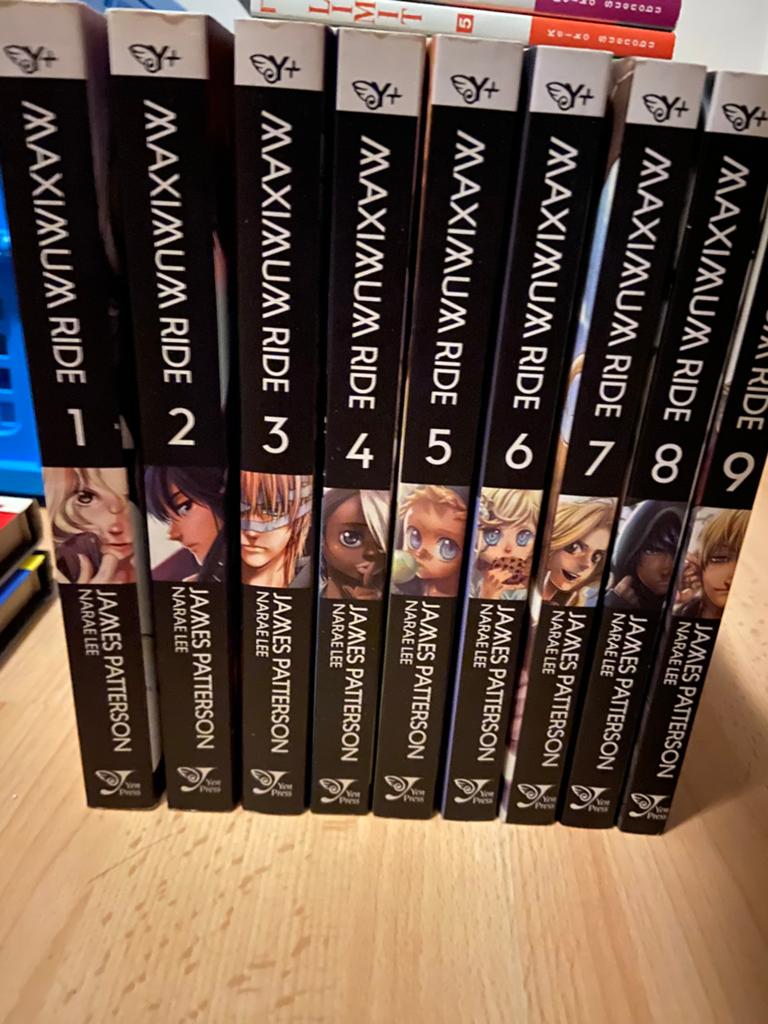 Maximum Ride Manga Graphic Novels Compleet!, Complete serie of reeks, Ophalen of Verzenden, Zo goed als nieuw, Japan (Manga)