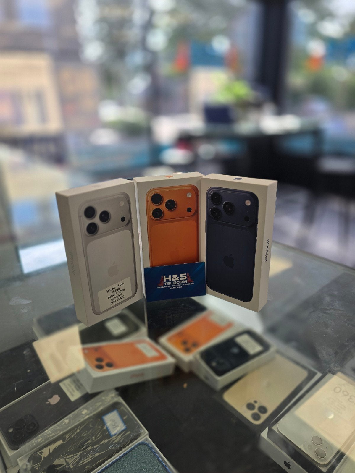 iphone 17 pro 256gb geseald 2 jaar garantie, Telecommunicatie, Mobiele telefoons | Apple iPhone, 256 GB, Info@hstelecom.nl, Apple