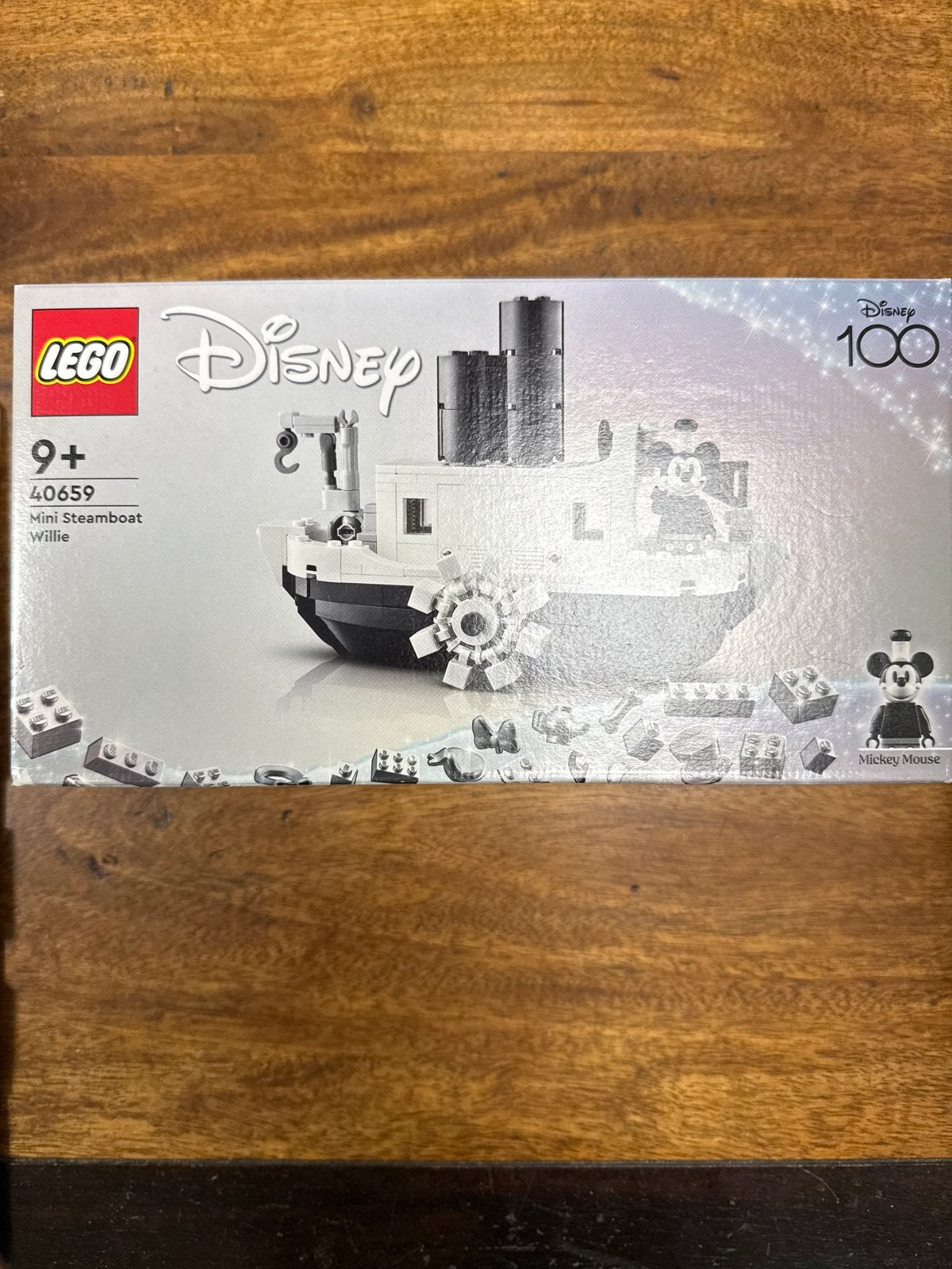 LEGO Disney 40659 Mini Steamboat Willie Nieuw in doos, Ophalen of Verzenden, Nieuw, Overige merken