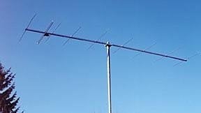 2 meter 9 elementen Tonna RVS antenne in zeer goede staat, Ophalen