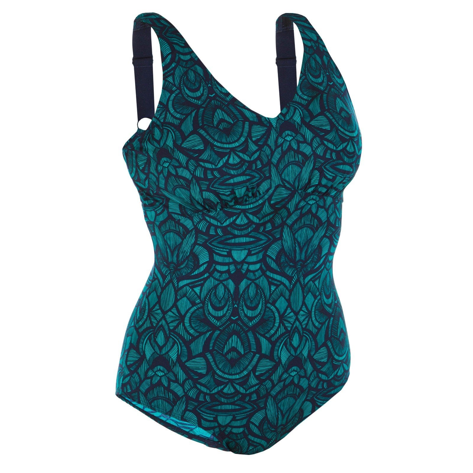Nieuw! Decathlon Nabaji badpak met prachtige print, maat 48, Kleding | Dames, Nieuw, Badpak, Ophalen of Verzenden, Decathlon