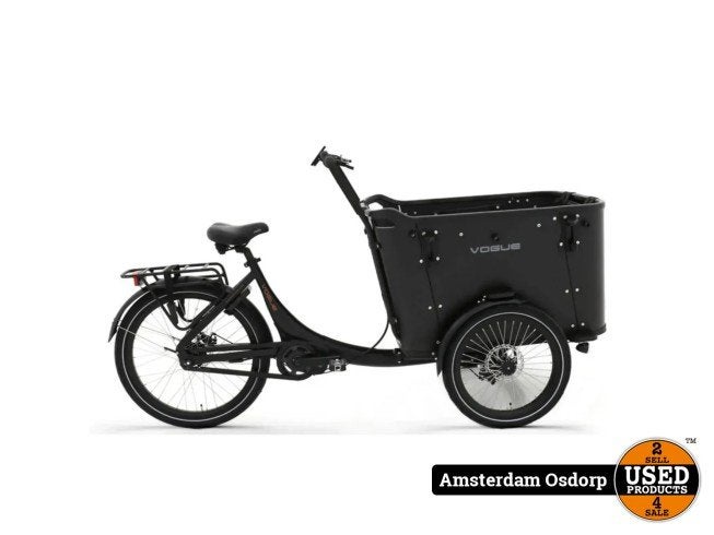 Vogue Superior 3 Deluxe Mat Zwart Bakfiets | Nieuw + factuur, Flex Ltd., Nieuw, https://flex.com/contact-us, Nobelstraat 10, 5807 GA Oostrum LB, Limburg, Nederland