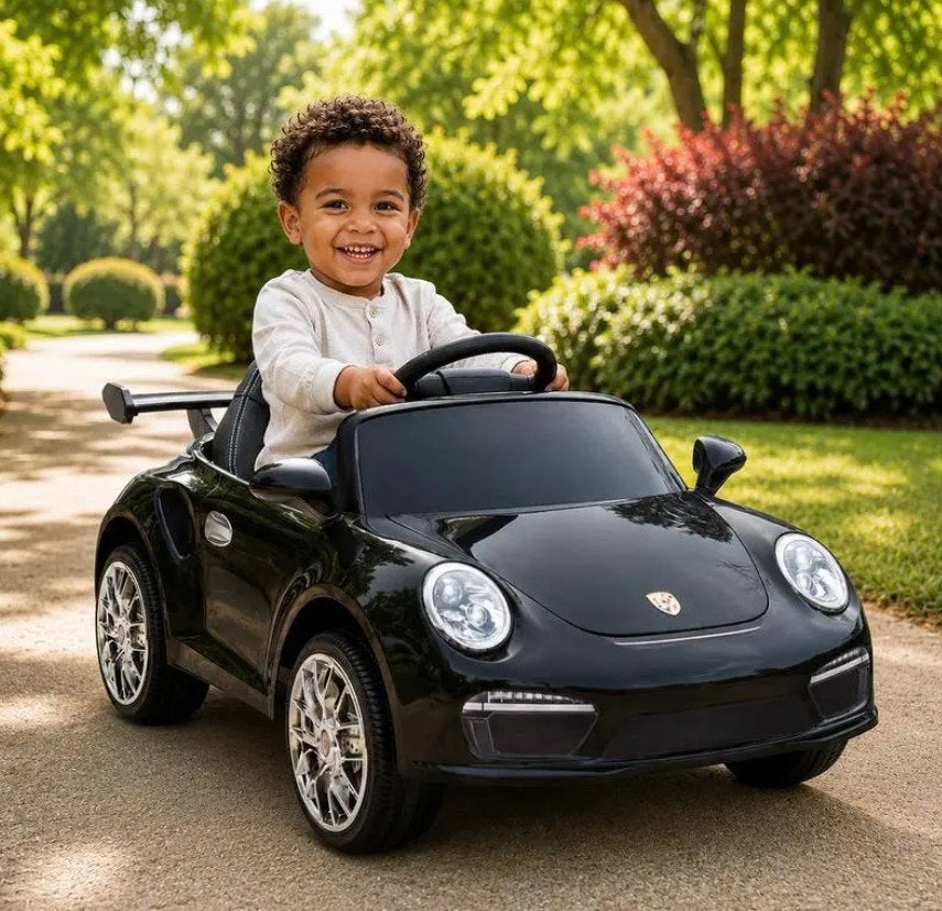 Porsche RUF CTR 3 elektrische kinderauto op accu 105x58x49cm, Ophalen of Verzenden, Nieuw