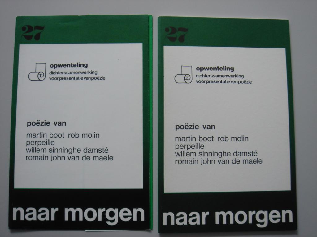 Naar Morgen nr 27, Boeken, Ophalen of Verzenden, Zo goed als nieuw