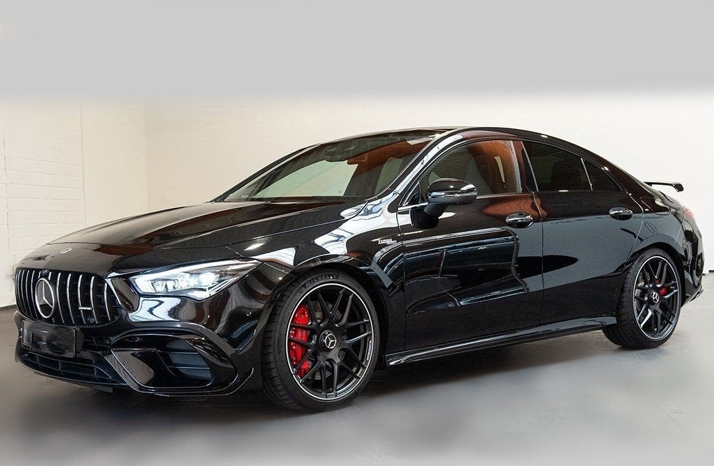 Mercedes-AMG CLA 45 S 4MATIC+ Aero Pack – Garantie tot 2028, Automaat, 4 cilinders, Alcantara, Zwart
