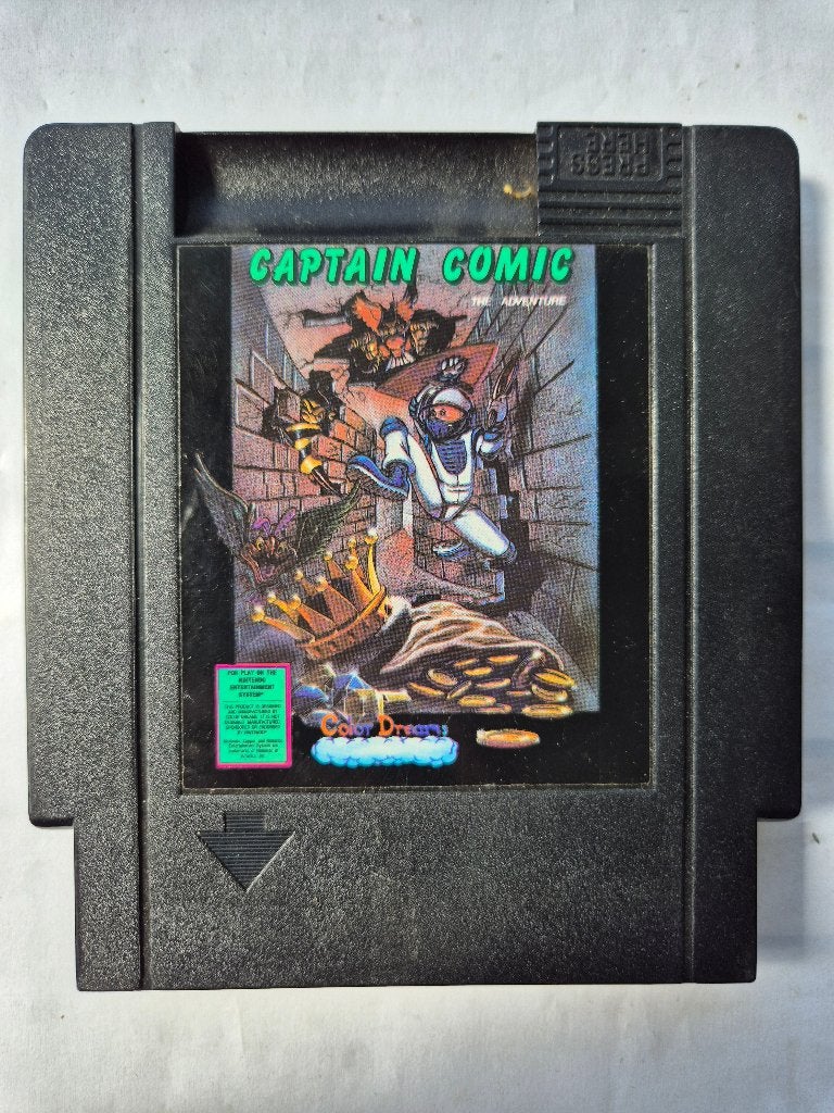 CAPTAIN COMIC, Spelcomputers en Games, Games | Nintendo NES, Gebruikt, 1 speler, Ophalen of Verzenden, Vanaf 3 jaar
