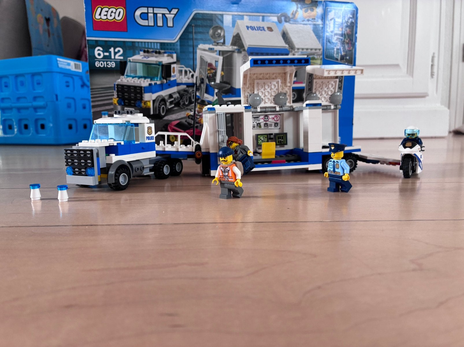 Lego City 60139 Mobiel Commando Centrum (mist quad), Ophalen of Verzenden, Zo goed als nieuw