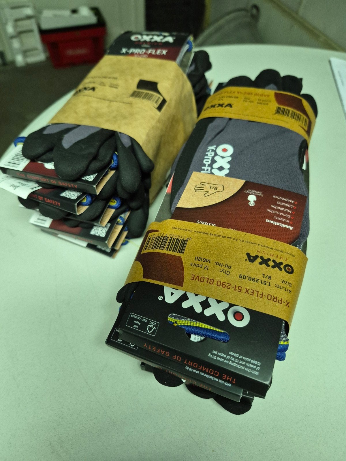 oxx# Werkhandschoenen nieuw 24 paar 9L xpro flex, Ophalen of Verzenden, Nieuw, Handschoenen