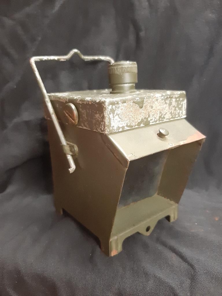 Bivak-lamp op baterijen No.2 (Brits WW2, Verzenden, Landmacht, Engeland, Kleding of Schoenen