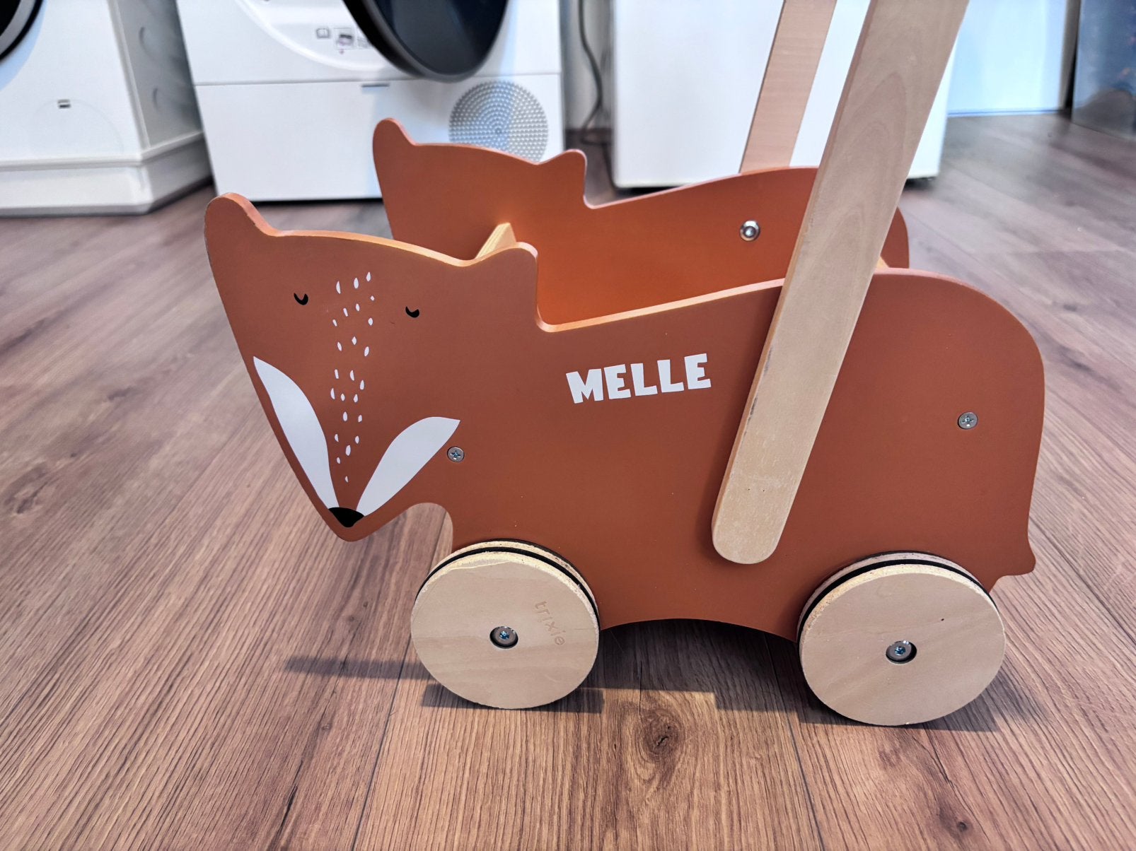Trixie Loopwagen Vos, Ophalen, Zo goed als nieuw