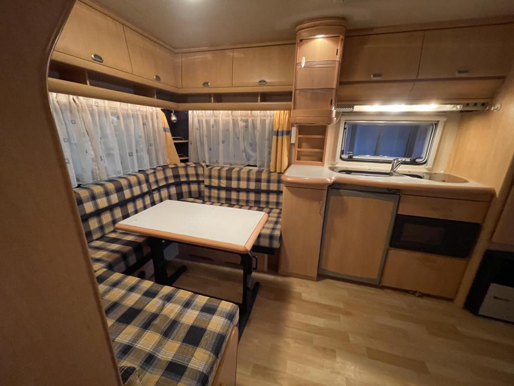 Hobby De Luxe 540 UL Enkele bedden, Truma mov., Caravans en Kamperen, Caravans, Rondzit, Bedrijf, 5 tot 6 meter, Overige typen