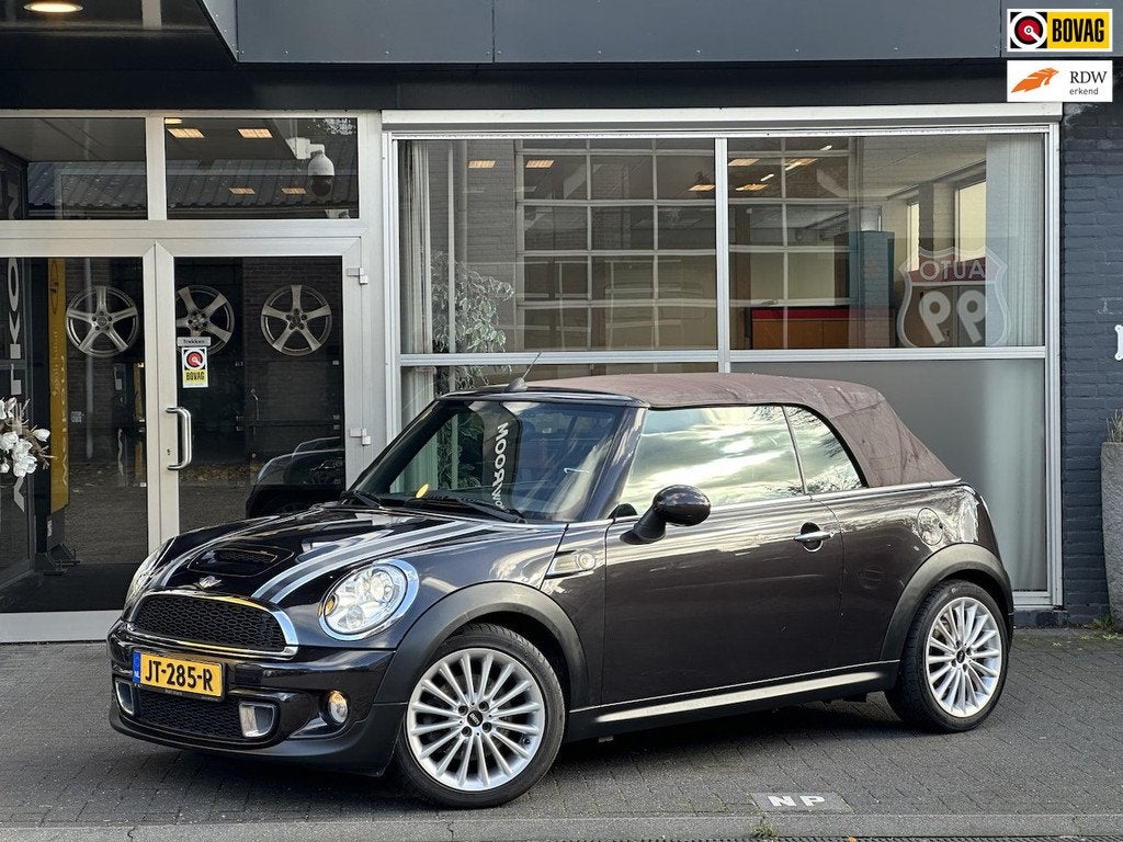 MINI Cabrio 1.6 Cooper S Chili CLIMA / CRUISE / NAVI / STOEL, Auto's, Mini, Bedrijf, Te koop, Cabrio, ABS, Airbags, Airconditioning