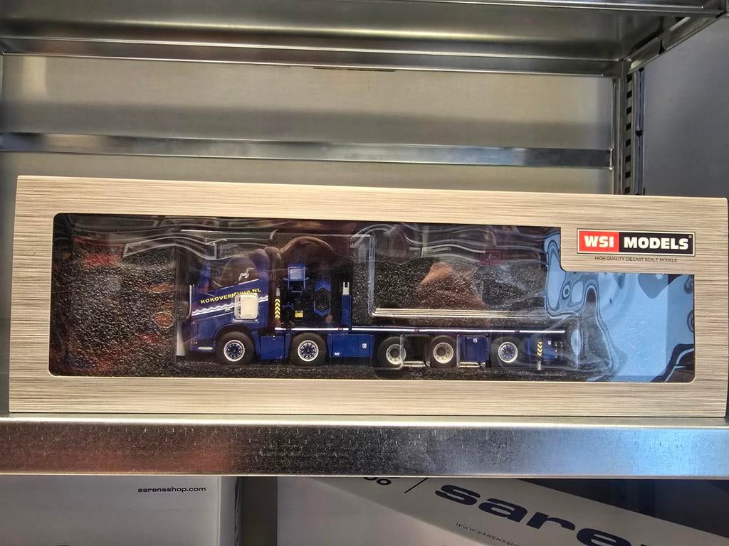 WSI Models, Koko Verhuur. Volvo met Palfinger kraan, Verzenden, Nieuw, Bus of Vrachtwagen, Wsi