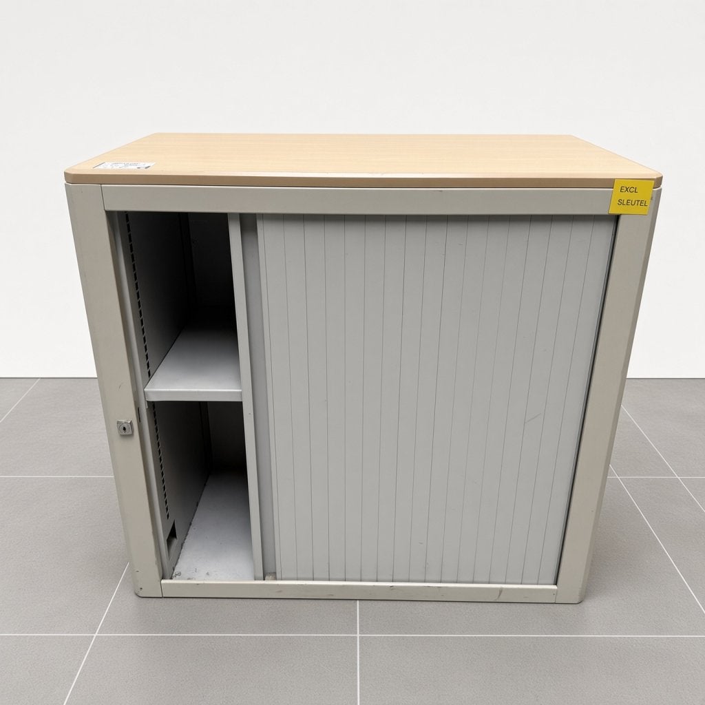 Eromes metalen roldeurkast - 75x80x45 cm, Huis en Inrichting, Niet ingevuld, Gebruikt, Niet ingevuld, Niet ingevuld