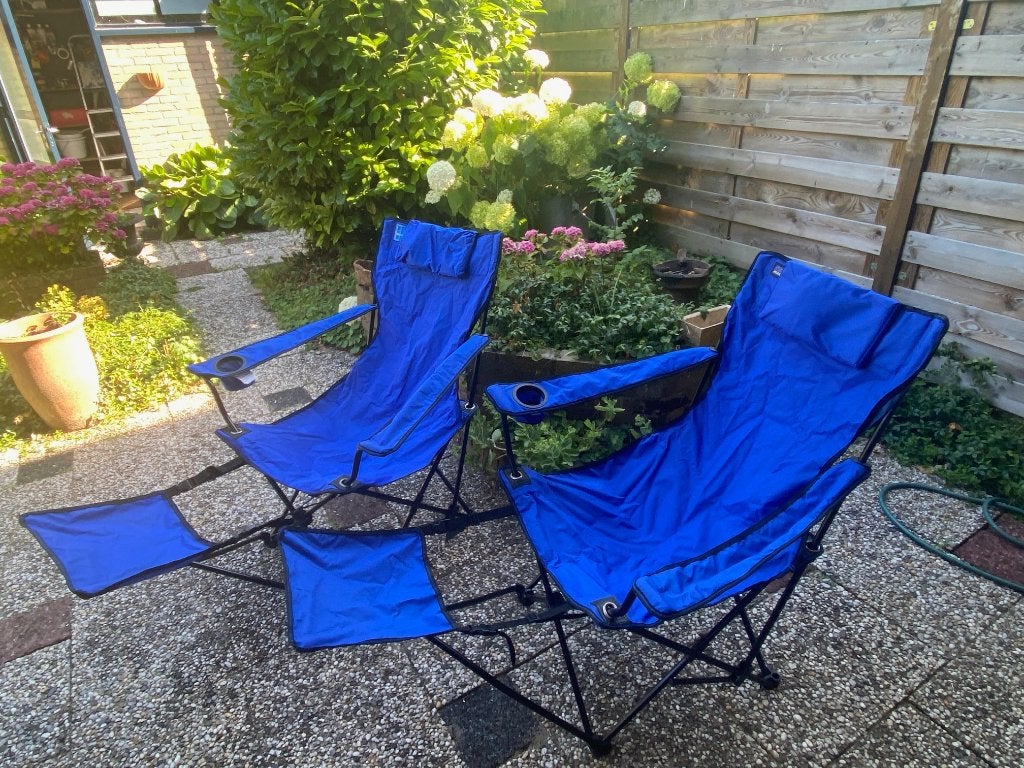 3 campingstoelen voor de prijs van 2, Ophalen, Zo goed als nieuw, Campingstoel