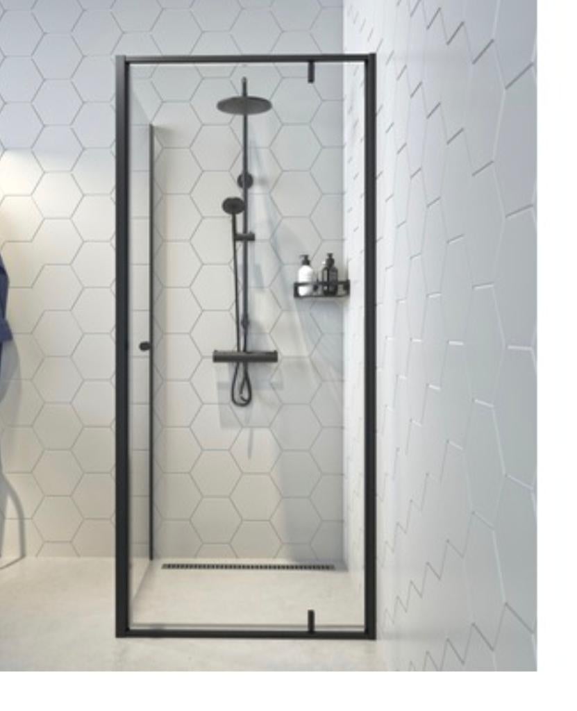 Douchecabine (Draaideur + Zijwand contour van Sealskin), Ophalen, Nieuw, Douche