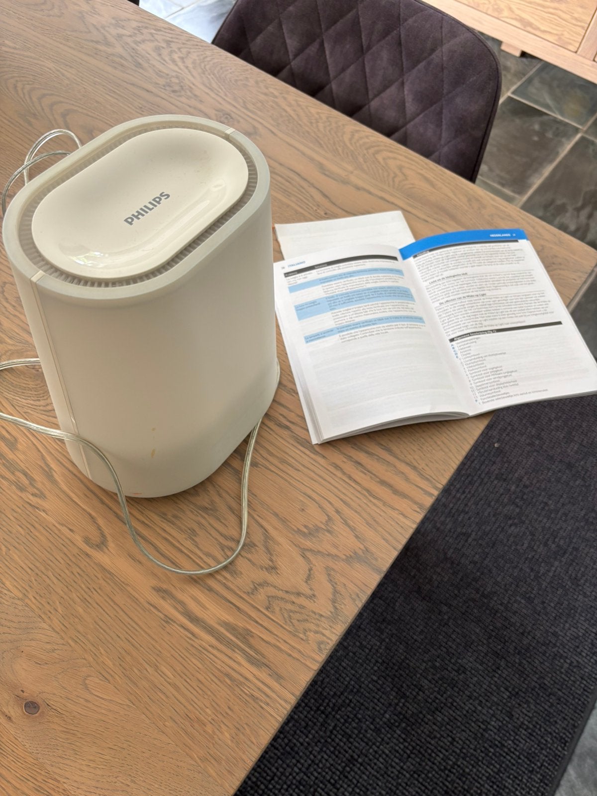 Philips Wake-up Light HF3475, Witgoed en Apparatuur, Ophalen of Verzenden