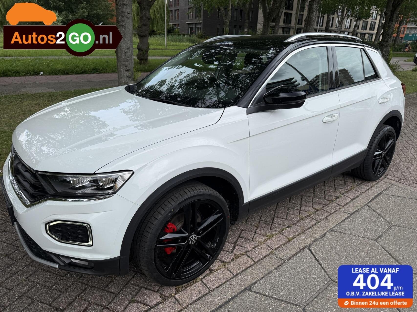 Volkswagen T-Roc 1.5 TSI Style, Auto's, Volkswagen, 4 cilinders, Wit, Bedrijf, 1248 kg