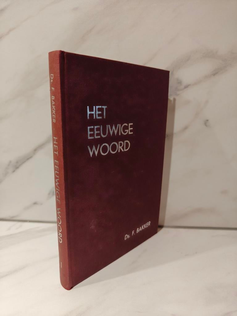 Ds. F. Bakker: Het eeuwige woord   Deel 1 - 35 meditaties, Ophalen of Verzenden, Gelezen, Christendom | Protestants