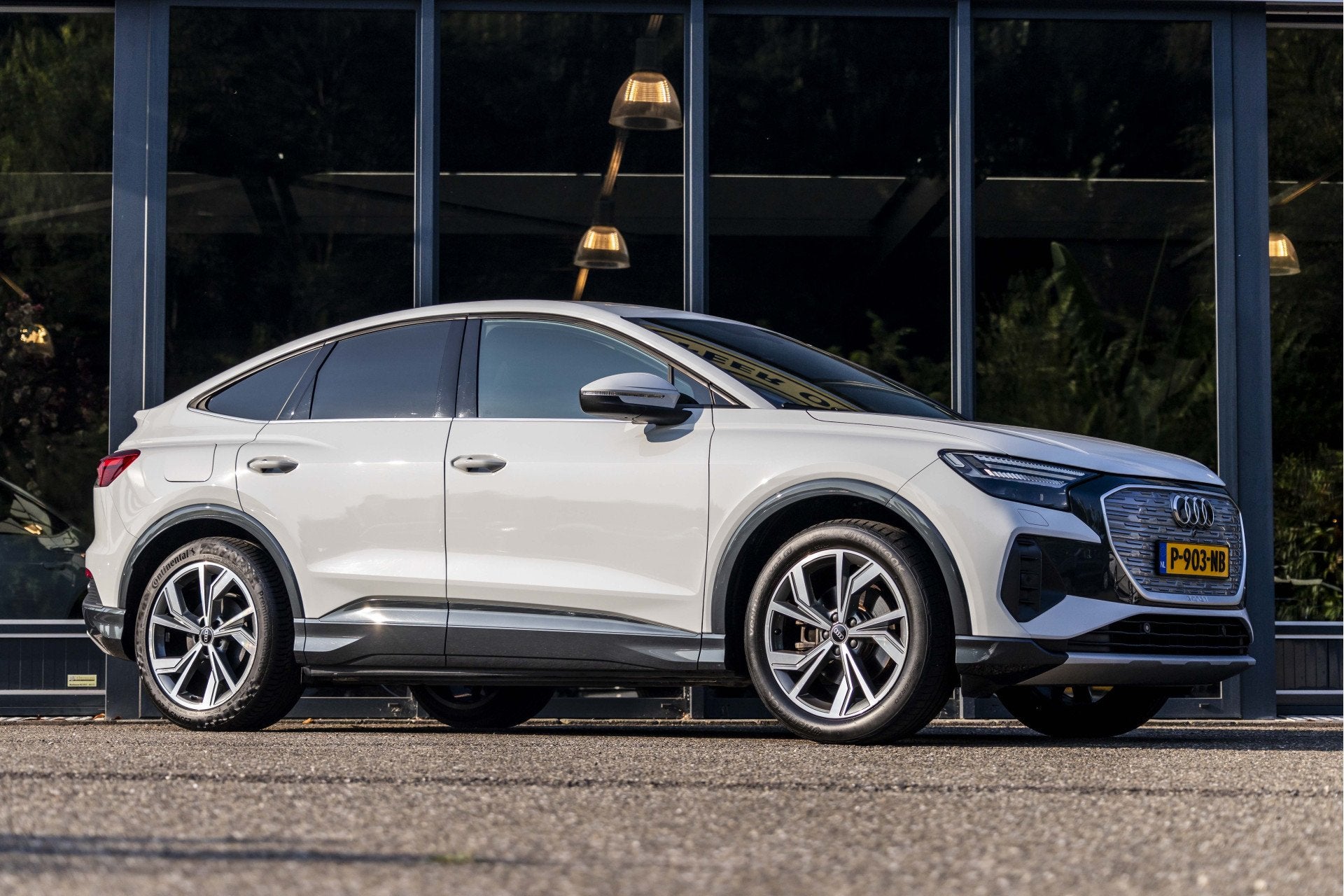 Audi Q4 Sportback e-tron 35 Launch edition 55 kWh (bj 2021), Auto's, Audi, Automaat, Achterwielaandrijving, Wit, Q4 e-tron