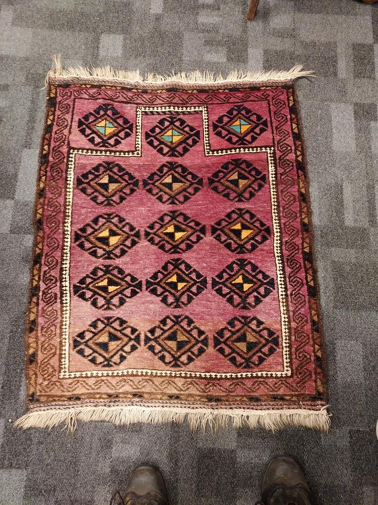 Oosters tapijt Beloutch bidkleed, lxb = 102x84 cm., Verzenden