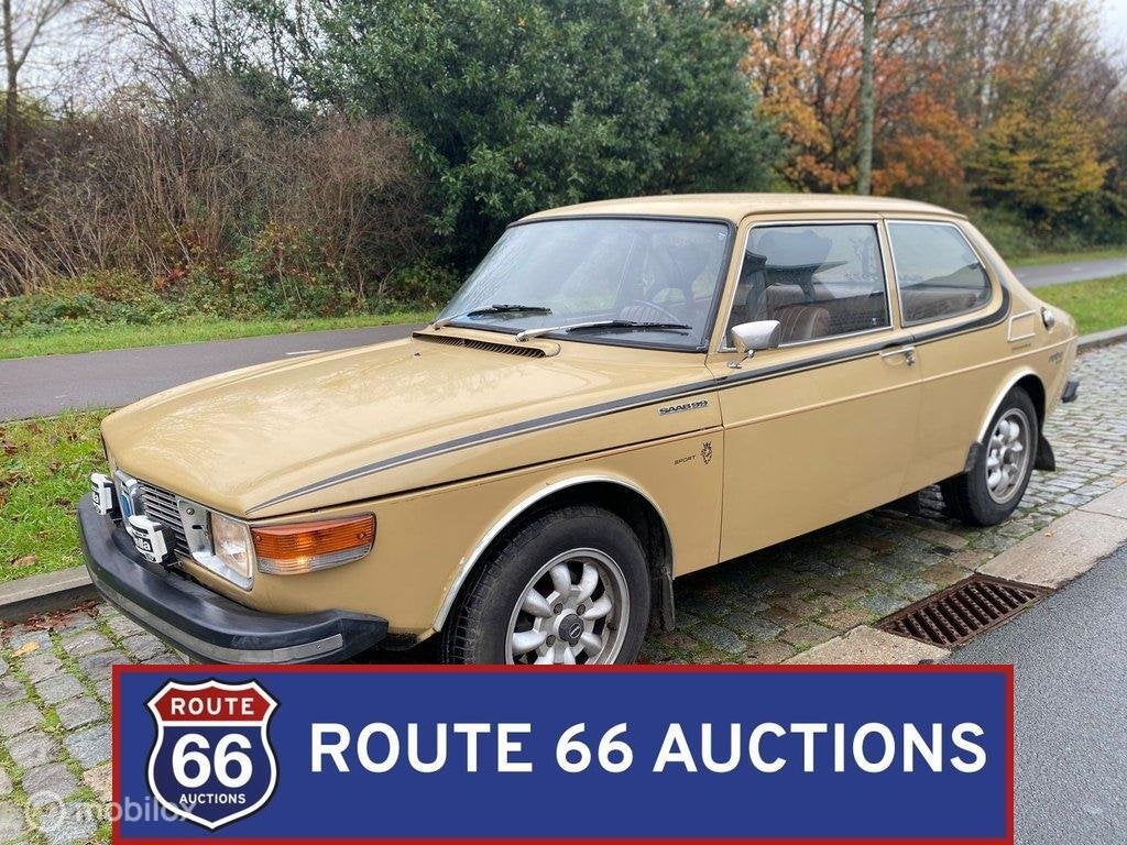 Saab 99 | 1972 | Route 66 Auctions, Auto's, Overige carrosserieën, Zwart, Bedrijf, Handgeschakeld