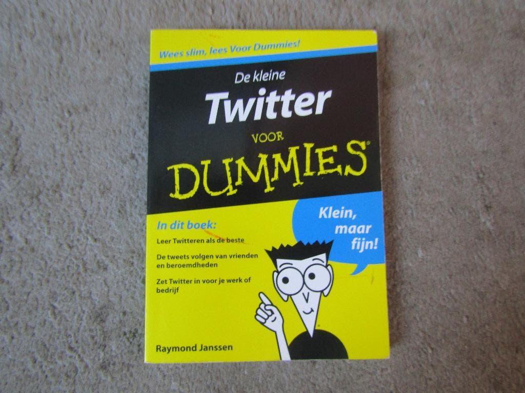 Boek: De kleine Twitter voor dummies, Gelezen, Ophalen of Verzenden, Raymond Janssen, Internet of Webdesign