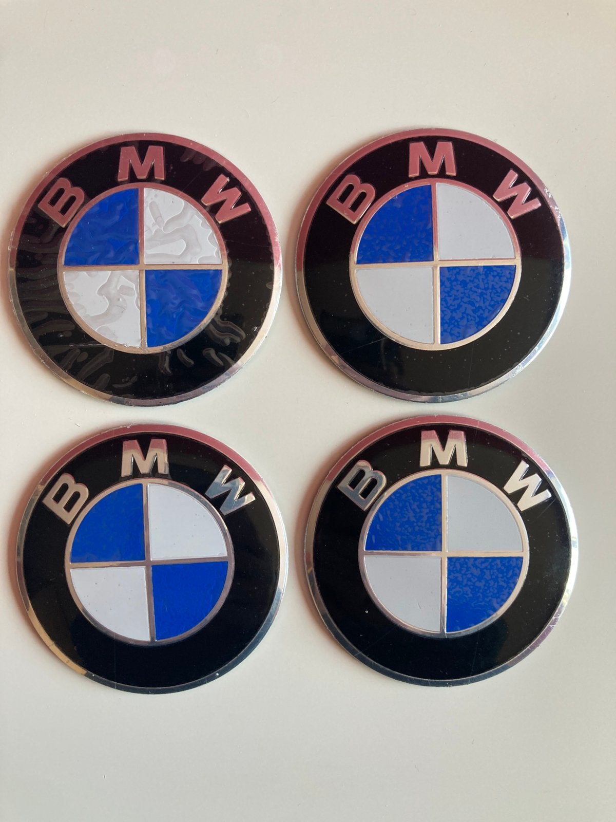 4x BMW embleem Diameter: 6 cm, Ophalen of Verzenden