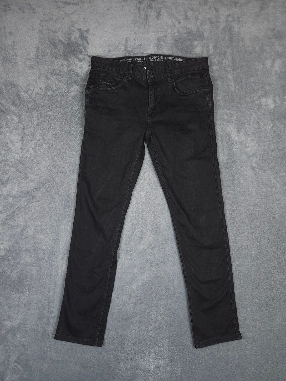 Pme Legend Broek Nightflight W34 L34 Zwart Jeans Pall Mall, ., Zwart, Ophalen of Verzenden, Zo goed als nieuw