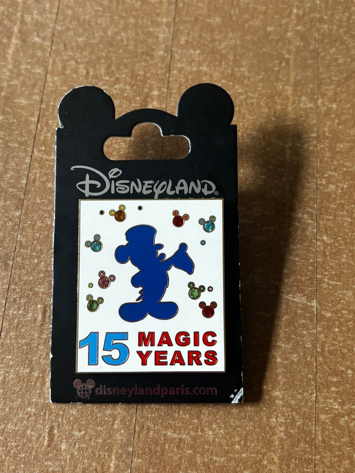 Disney pin 15th anniversary 15 years magic Disneyland parijs, Verzamelen, Ophalen of Verzenden, Zo goed als nieuw