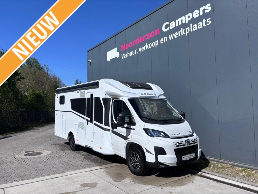 Sunlight T 68 Adventure Edition € 5000 Zomer Voorde, Automaat, Sunlight, Fiat, Bedrijf