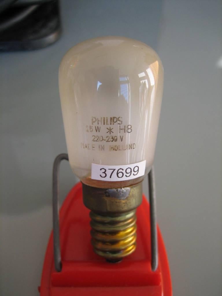 Vintage Philips gloeilamp type E14 220V 15W *H8, Ophalen of Verzenden