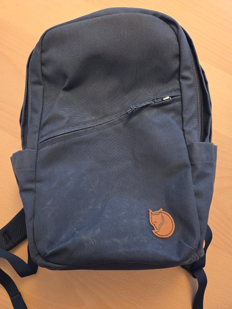 Fjällräven 20L Rugzak - Navy - Zo goed als nieuw, Overige merken, 25 tot 40 cm, Ophalen of Verzenden, Zo goed als nieuw