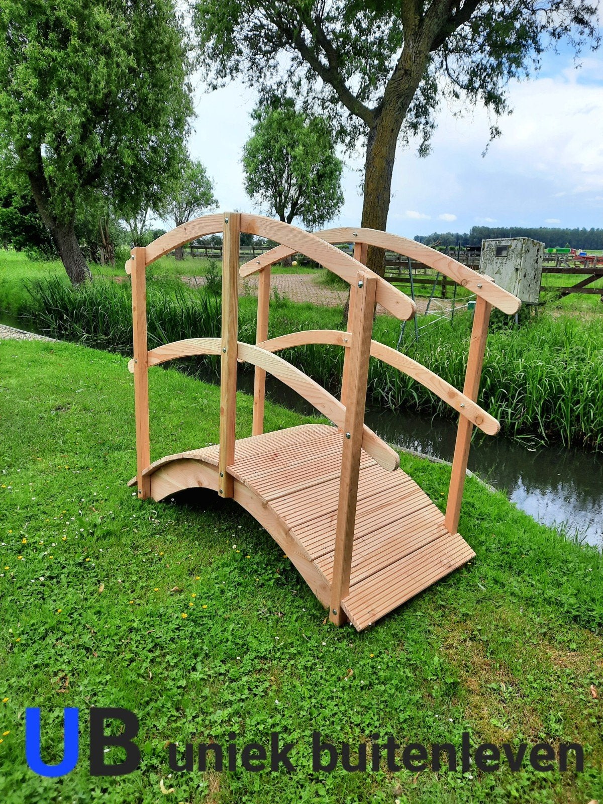 Douglas houten looppbrug, Tuin en Terras, Haardhout, Minder dan 3 m³, Ophalen of Verzenden