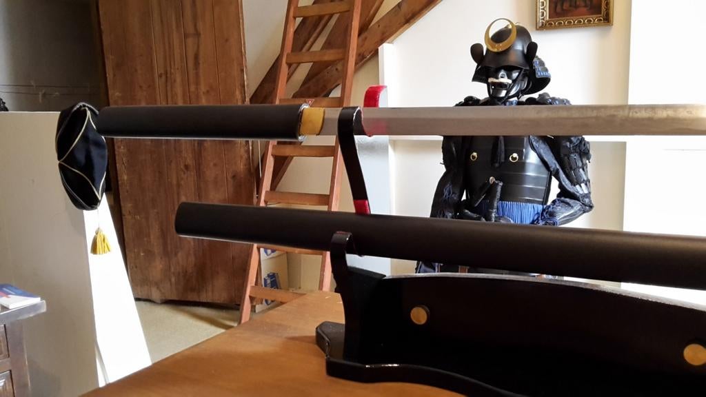 Scherp samurai katana zwaard, sabel, mes, dolk, Ophalen of Verzenden, Overige soorten, Azië, Zwaard of Sabel