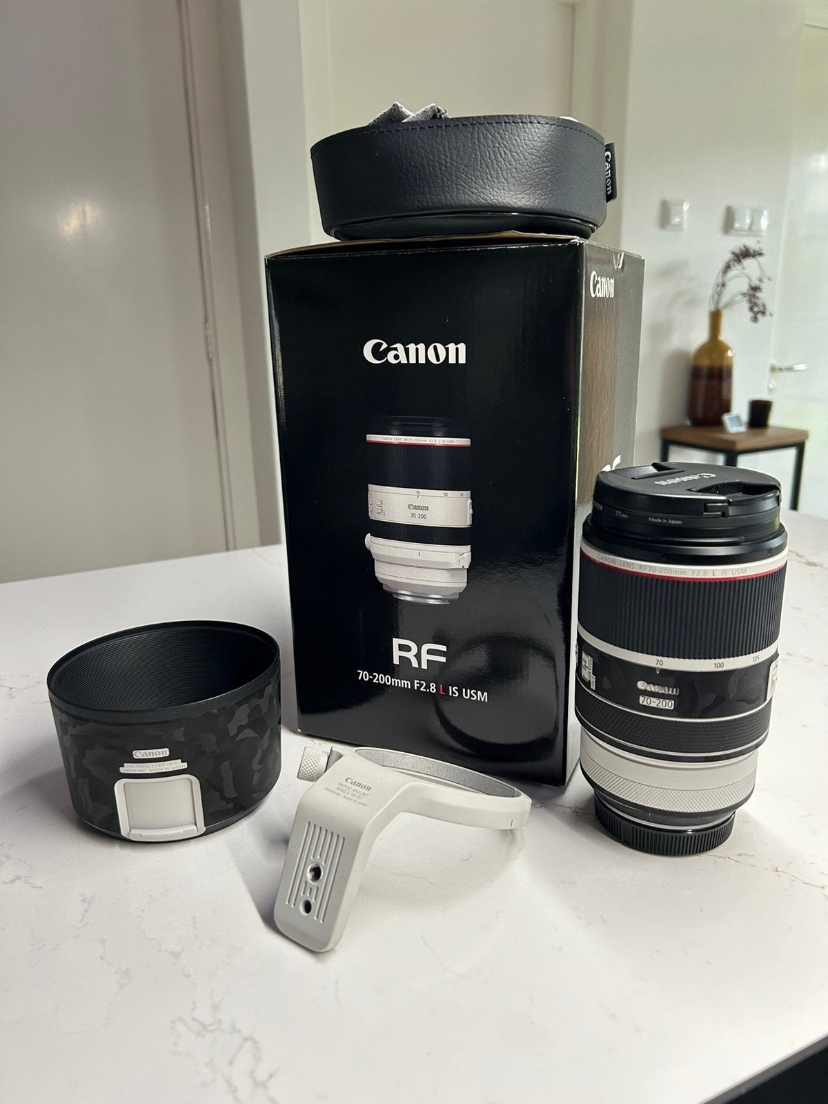 Canon RF 70-200 2.8 L lens, Ophalen of Verzenden, Zo goed als nieuw, Telelens, Zoom