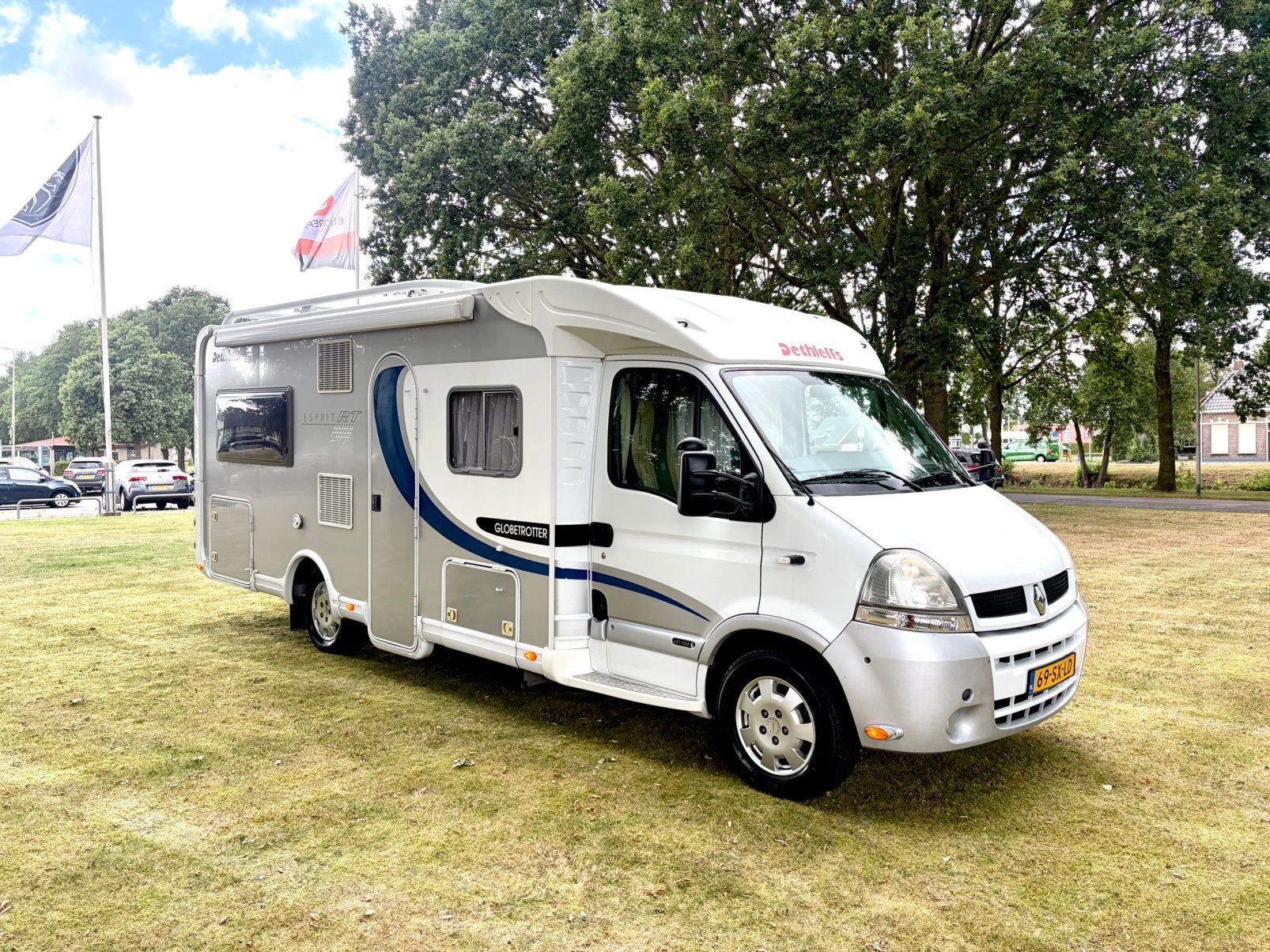 Renault Dethleffs Globetrotter EspritRT#2.5DCI 2006 78.000km, Koelkast, Ringverwarming, Bedrijf, Luifel