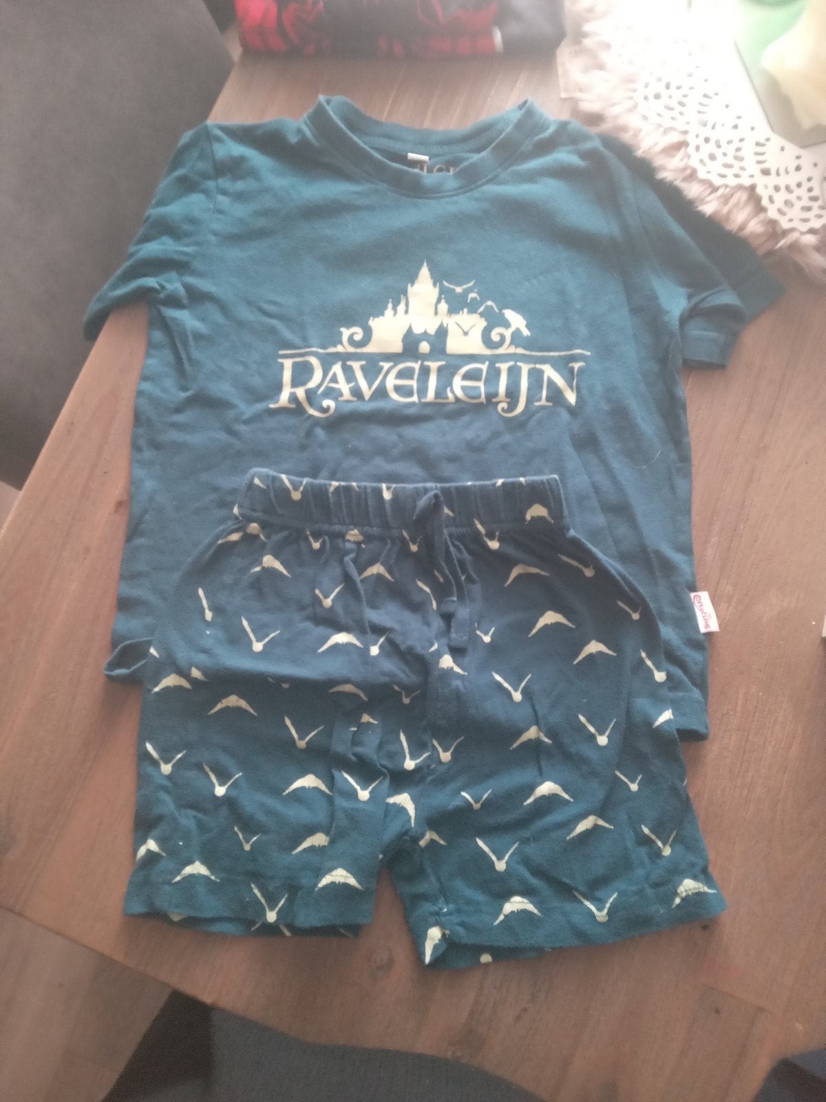 Efteling Raveleijn pyjama zomer maat 104/110, Ophalen, Gebruikt, Maat 104